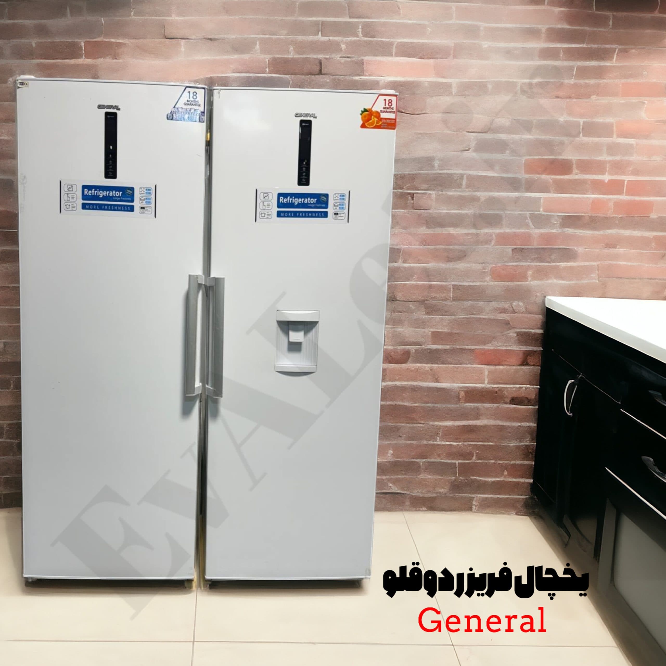 یخچال و فریزر 40 فوت دوقلو جنرال مدل R20 — تصویر ۱۲