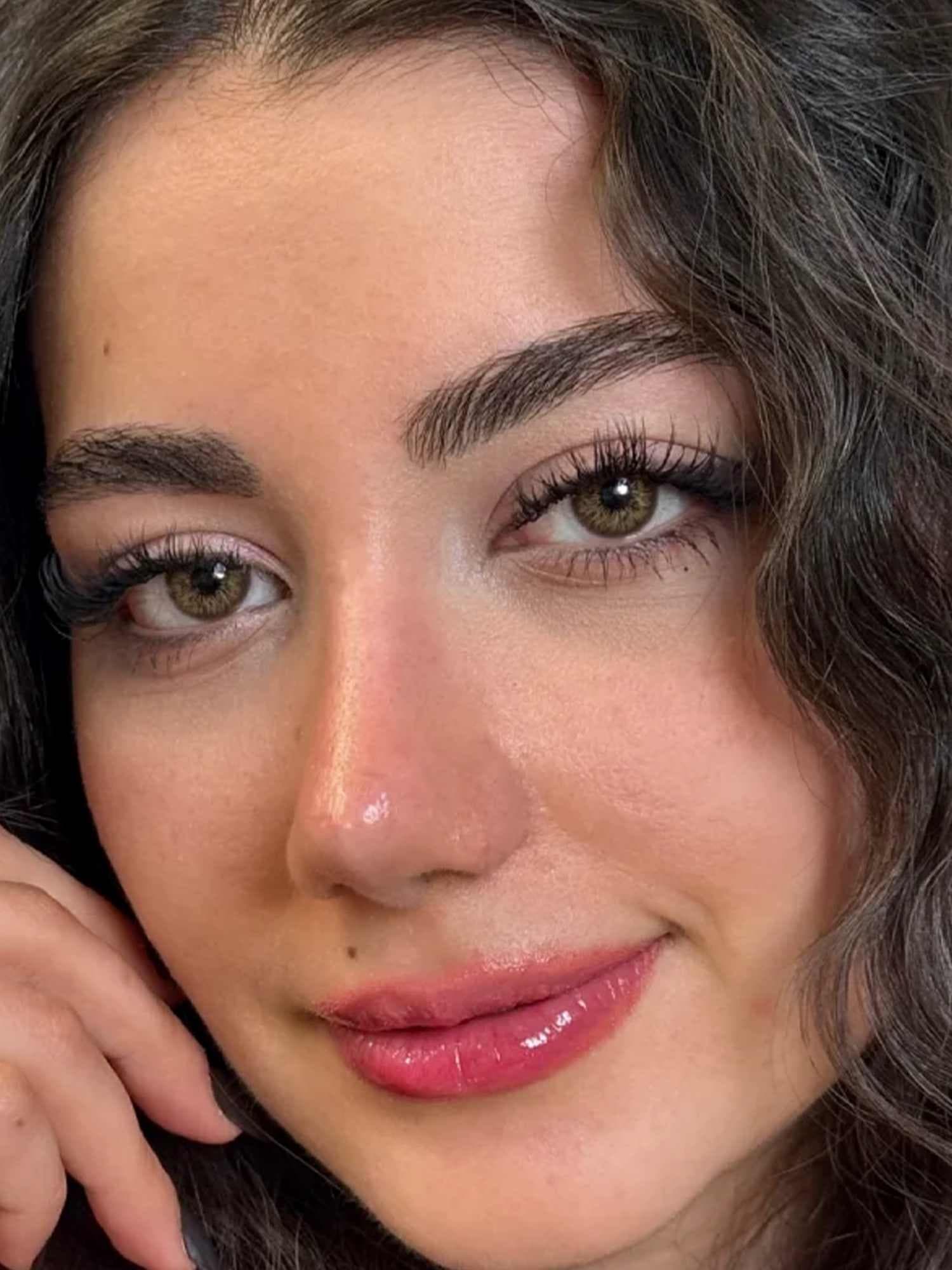 لنز طبی رنگی کاتیا اسکای هیزل Sky Hazel — تصویر ۷