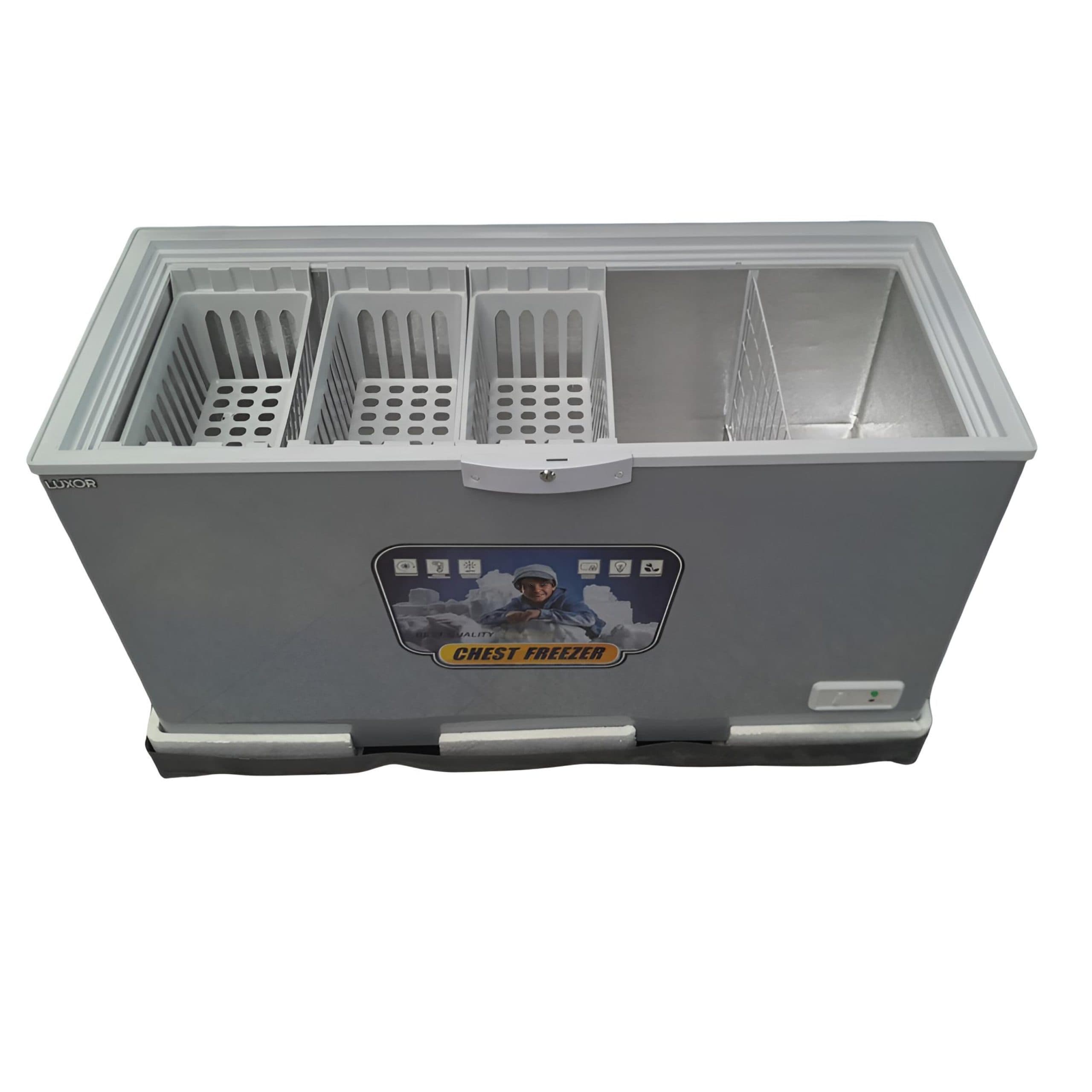 فریزر صندوقی تک درب 420 لیتری لوکسور مدل CF-200-400 — تصویر ۳