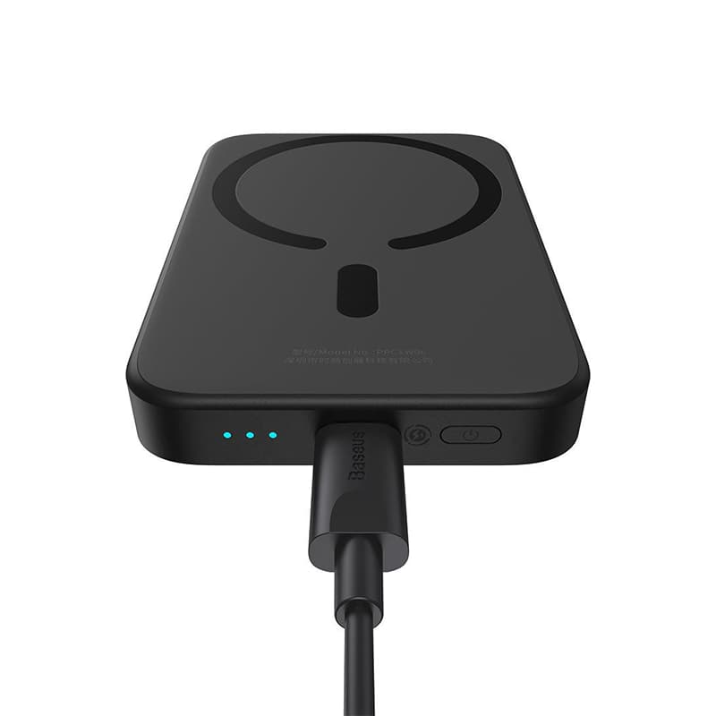 پاوربانک باسئوس 20 وات مدل Magnetic Mini ظرفیت 10000 میلی آمپر PPCX070001 — تصویر ۱۲