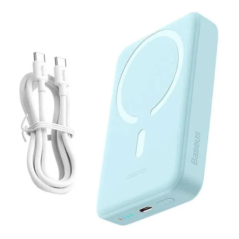 پاوربانک باسئوس وات 30 مدل magnetic mini ظرفیت 10000 میلی آمپر PPCX110203 — تصویر ۷