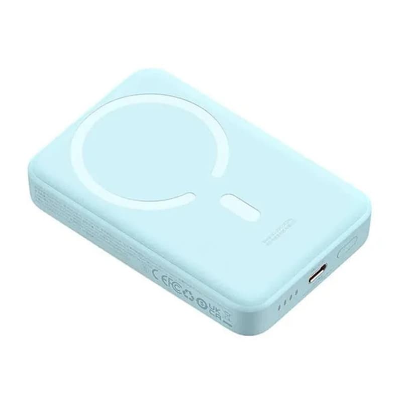 پاوربانک باسئوس وات 30 مدل magnetic mini ظرفیت 10000 میلی آمپر PPCX110203 — تصویر ۶