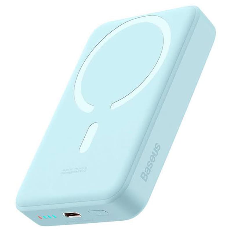 پاوربانک باسئوس وات 30 مدل magnetic mini ظرفیت 10000 میلی آمپر PPCX110203