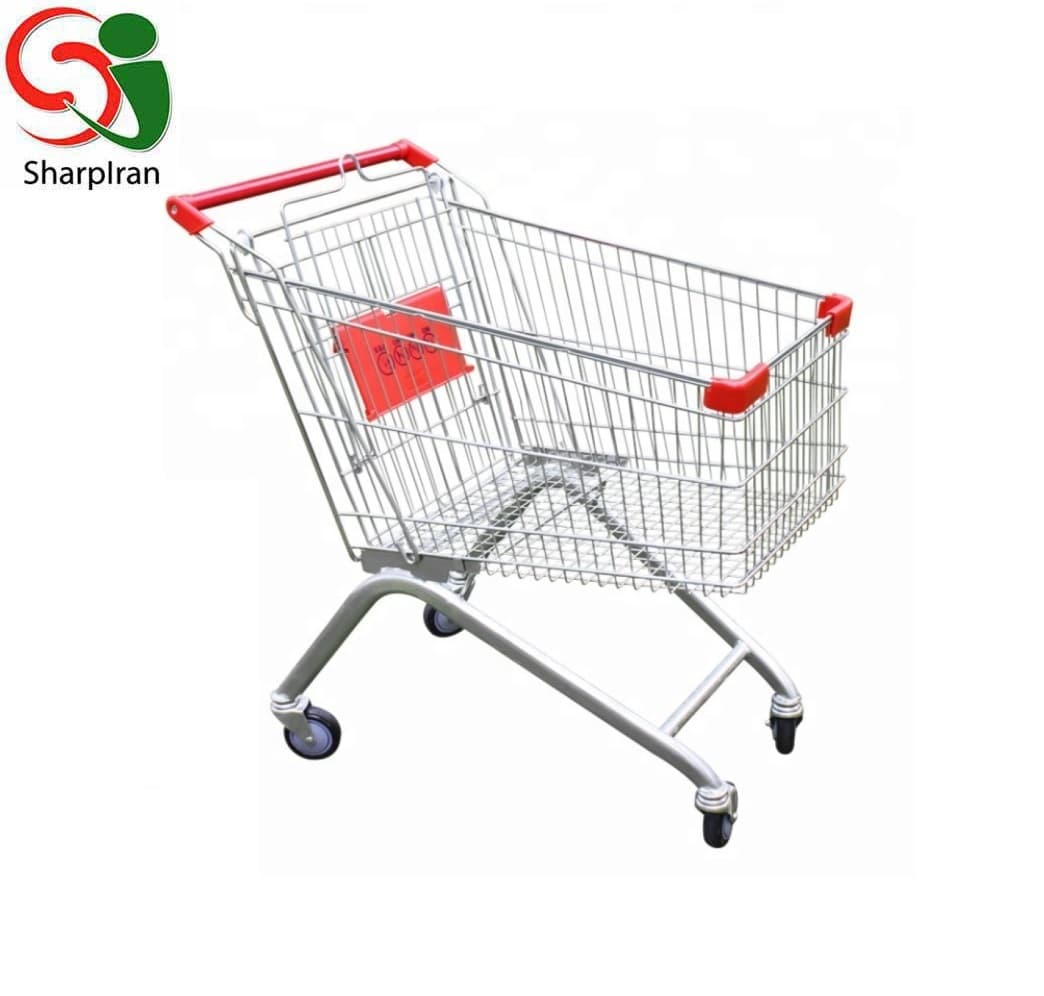 چرخ خرید و ترولی فروشگاهی 80 لیتری