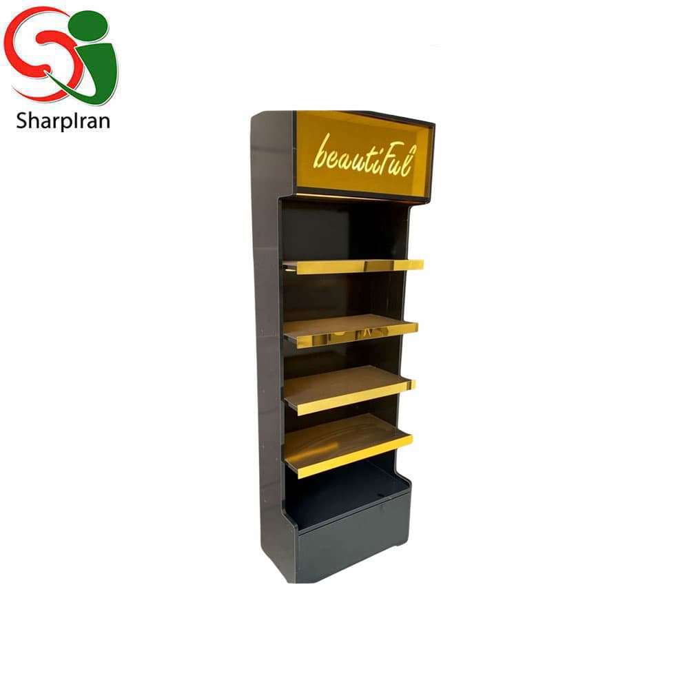 استند آرایشی و بهداشتی بدنه مشکی — تصویر ۲