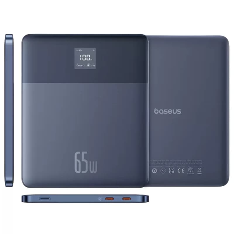 پاوربانک باسئوس 65W مدل Blade2 با ظرفیت 12000 میلی‌آمپر P1006831323