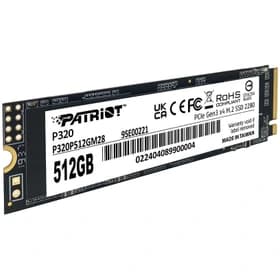 حافظه اس اس دی اینترنال پتریوت مدل P320 M.2 2280 NVMe ظرفیت 512 گیگابایت — تصویر ۷