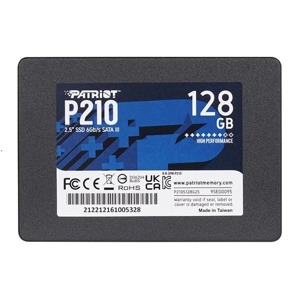 اس اس دی اینترنال SATA III پتریوت مدل P210 ظرفیت 128 گیگابایت — تصویر ۲