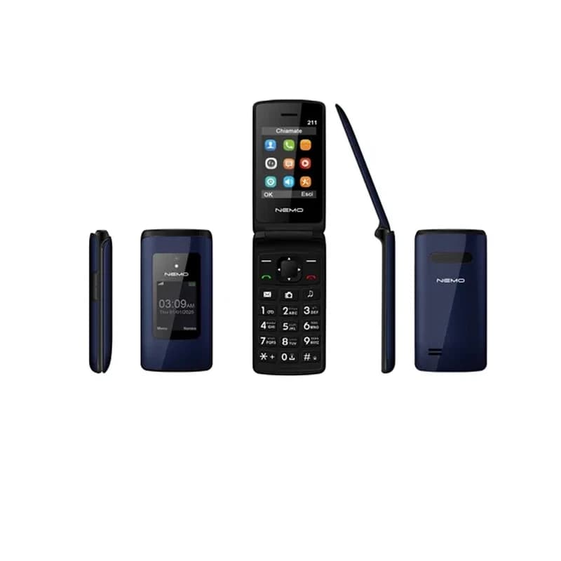 گوشی موبایل نمو مدل E211 دو سیم کارت ظرفیت 32 مگابایت رم 24 مگابایت — تصویر ۵