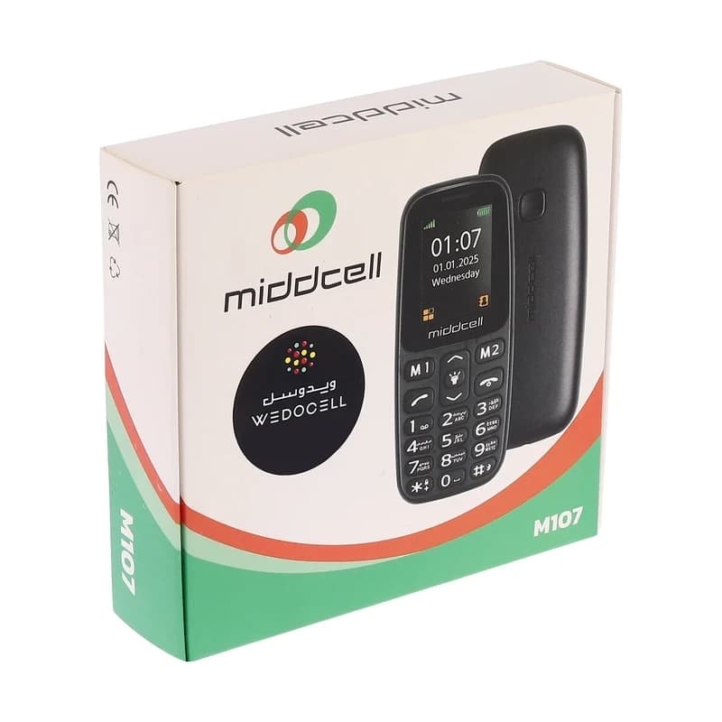 گوشی موبايل میدسل مدل M107 ظرفیت 32 مگابایت رم 32 مگابایت — تصویر ۵