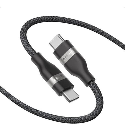 کابل شارژر انکر A82e2 180CM Nano USB-C to USB-C 240W 6ft