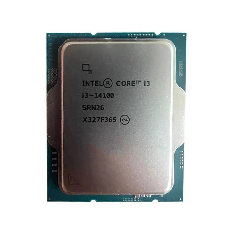پردازنده مرکزی اینتل مدل Core i3 14100-Tray استوک — تصویر ۳