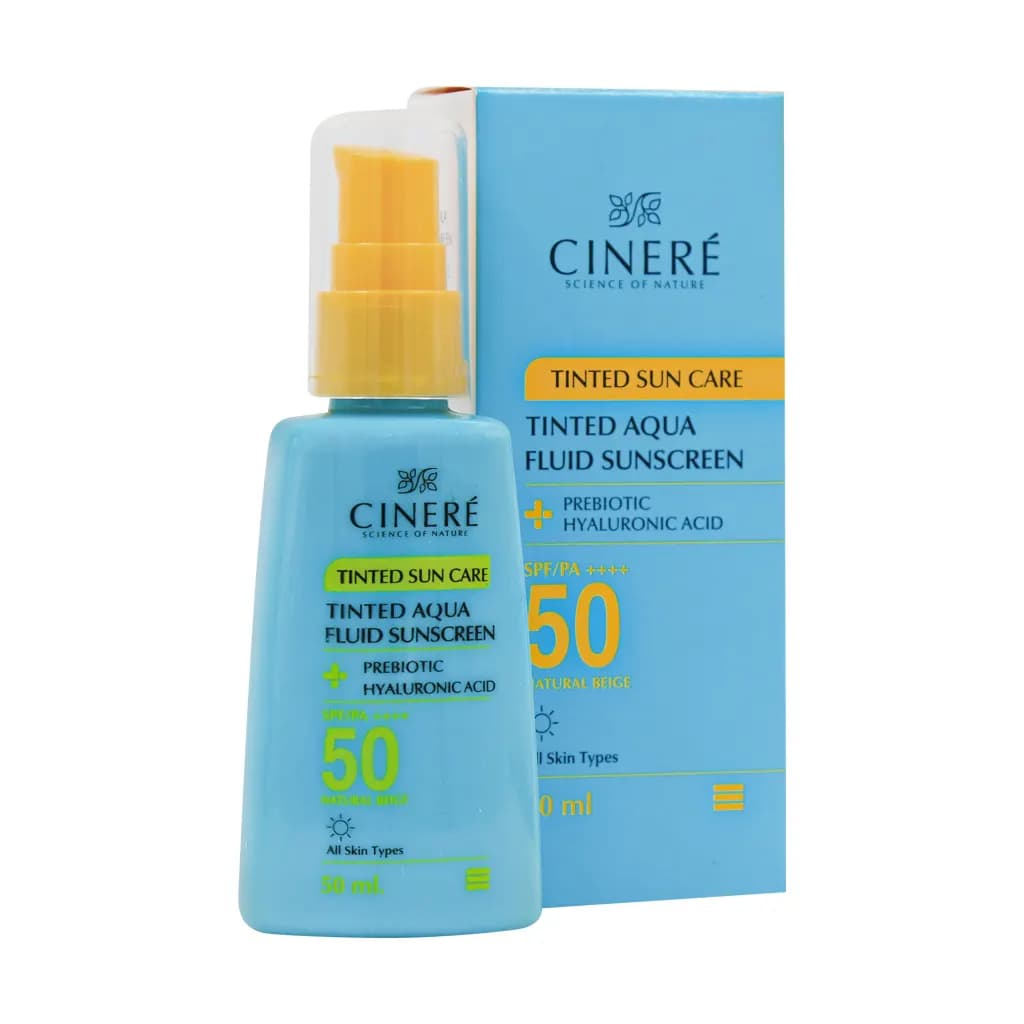 ضد‌آفتاب فلوئید رنگی spf50 سینره — تصویر ۶