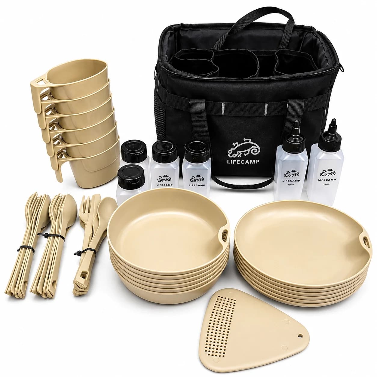 کیف 44 تکه لایف کمپ (ارسال رایگان) مدل TRAVEL KIT کد 45888 — تصویر ۶