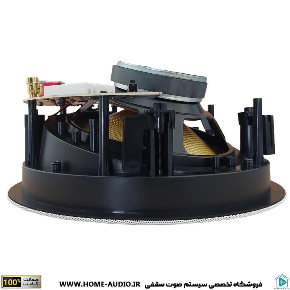 پیکج 4 عددی اسپیکر سقفی نایس ویس مدل IC8 Pro + آمپلی فایر کلاریتی مدل CLARITY PR-A480 — تصویر ۵