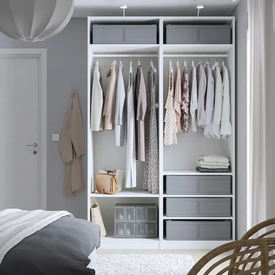 باکس نظم دهنده ایکیا SKUBB سفید، 65x53x19 سانتیمتر — تصویر ۱۱