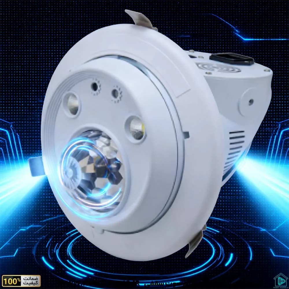 رقص نور سقفی توکار UNX-15RGBW — تصویر ۱۲