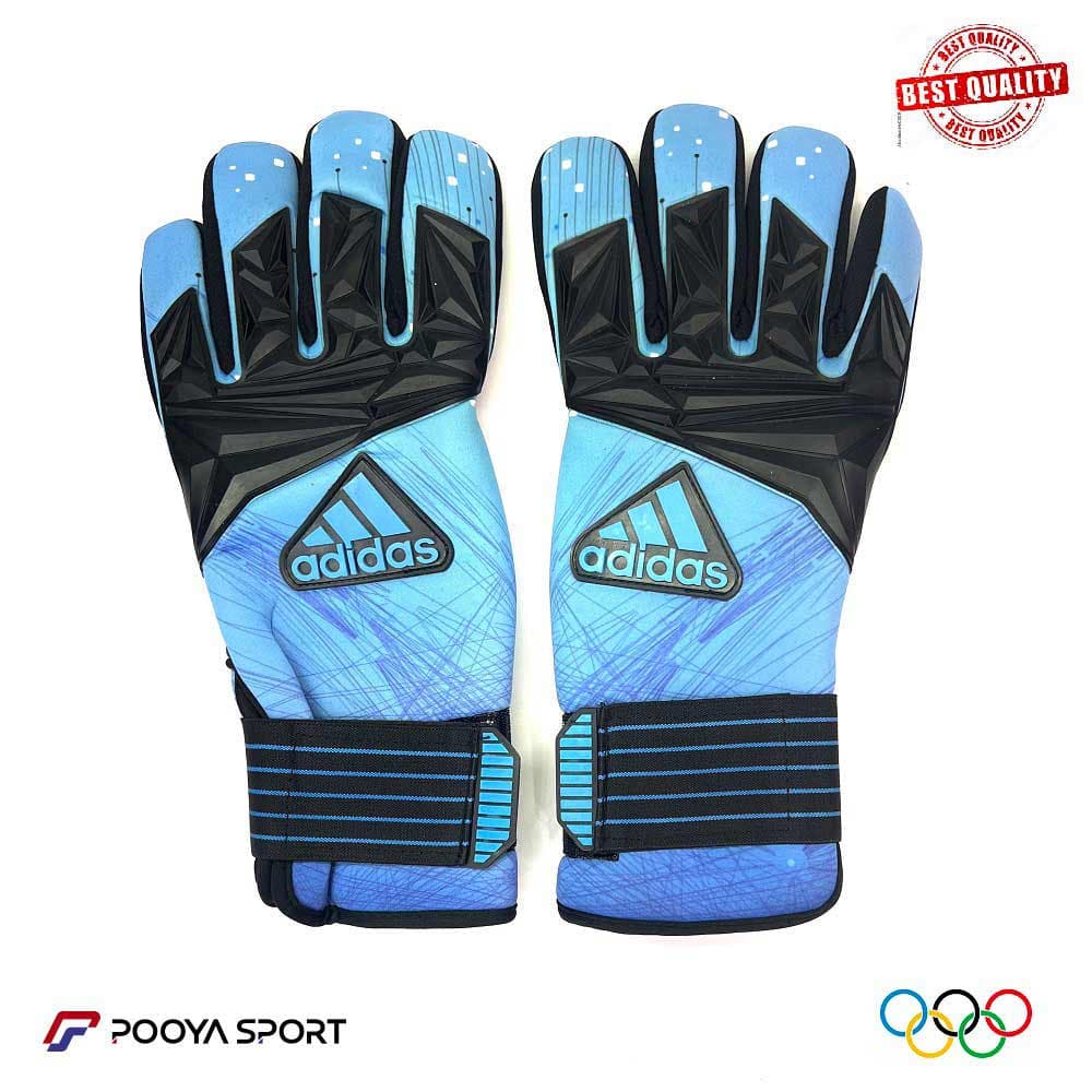 دستکش دروازه بانی حرفه ای آدیداس adidas جوانان آبی