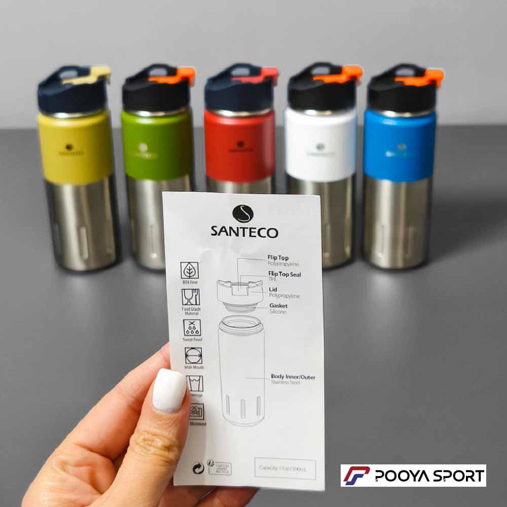 فلاسک 500سی سی دوجداره سانتکو Santeco مدل Kotka — تصویر ۱۱