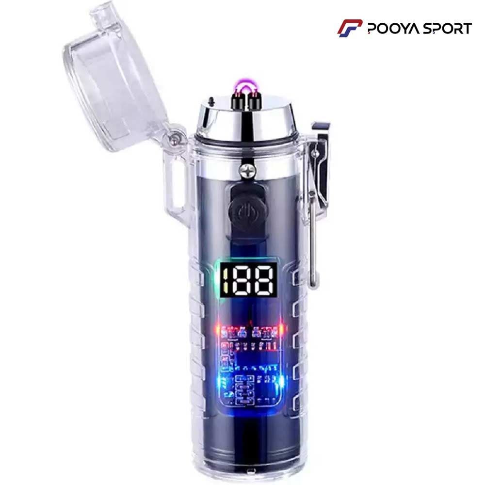 فندک پلاسمایی شارژی چراغ قوه دار Rechargeable