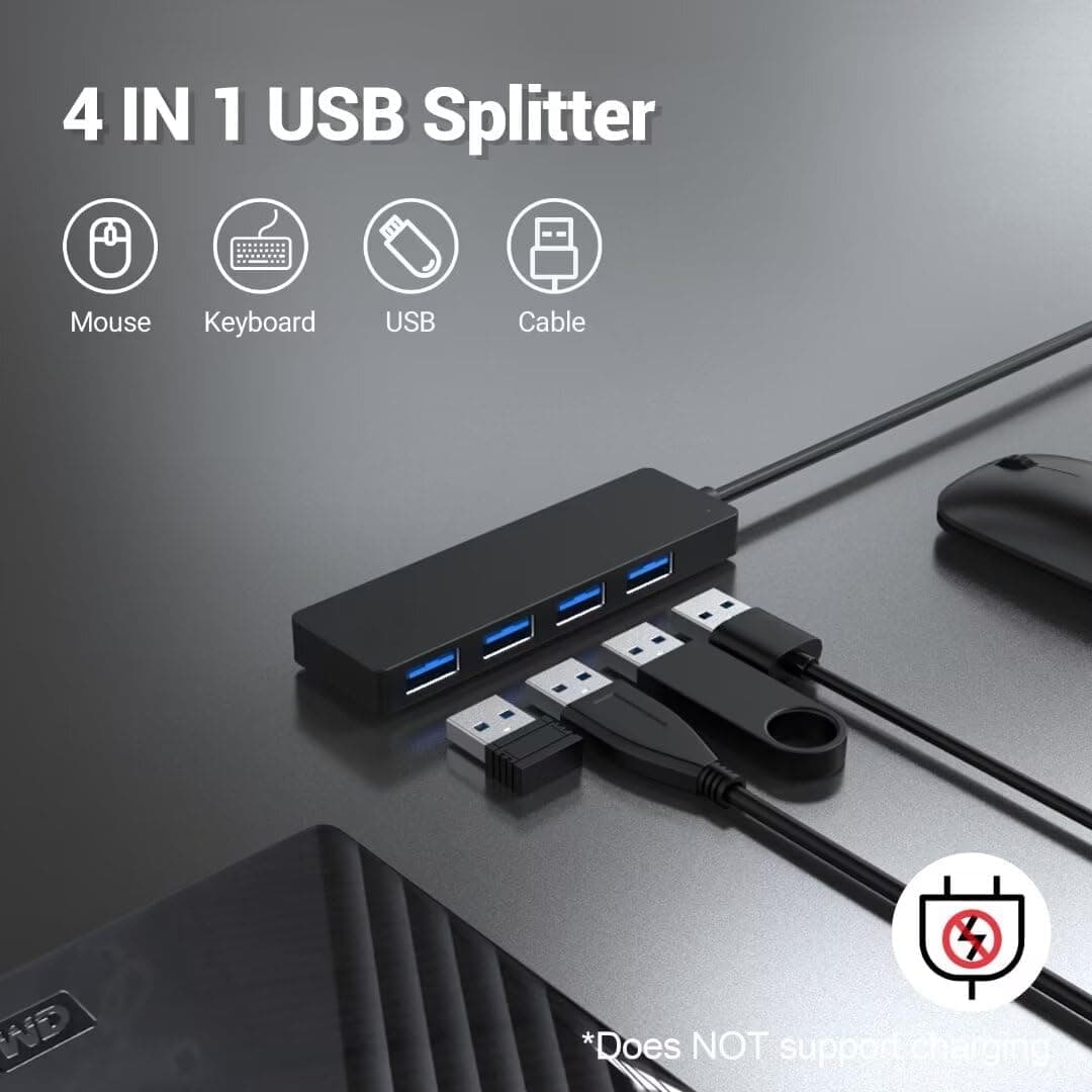 هاب 4 پورت USB 3.0 مدل HB048 — تصویر ۱۲