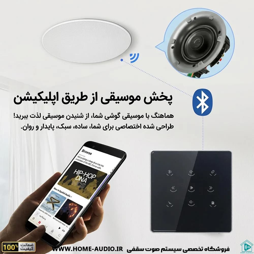 آمپلی فایر دیواری نایس ویس مدل E — تصویر ۵