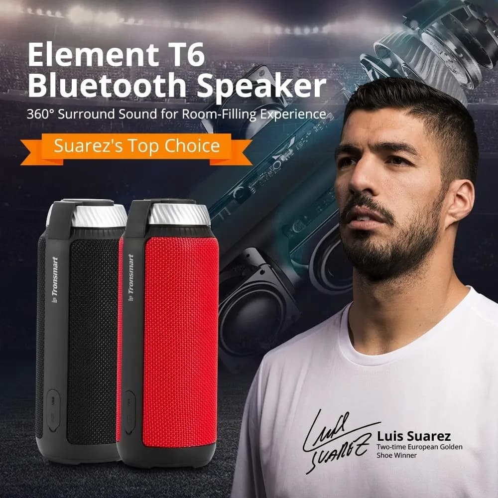 اسپیکر بلوتوثی قابل حمل ترونسمارت مدل Tronsmart Element T6 25W — تصویر ۷