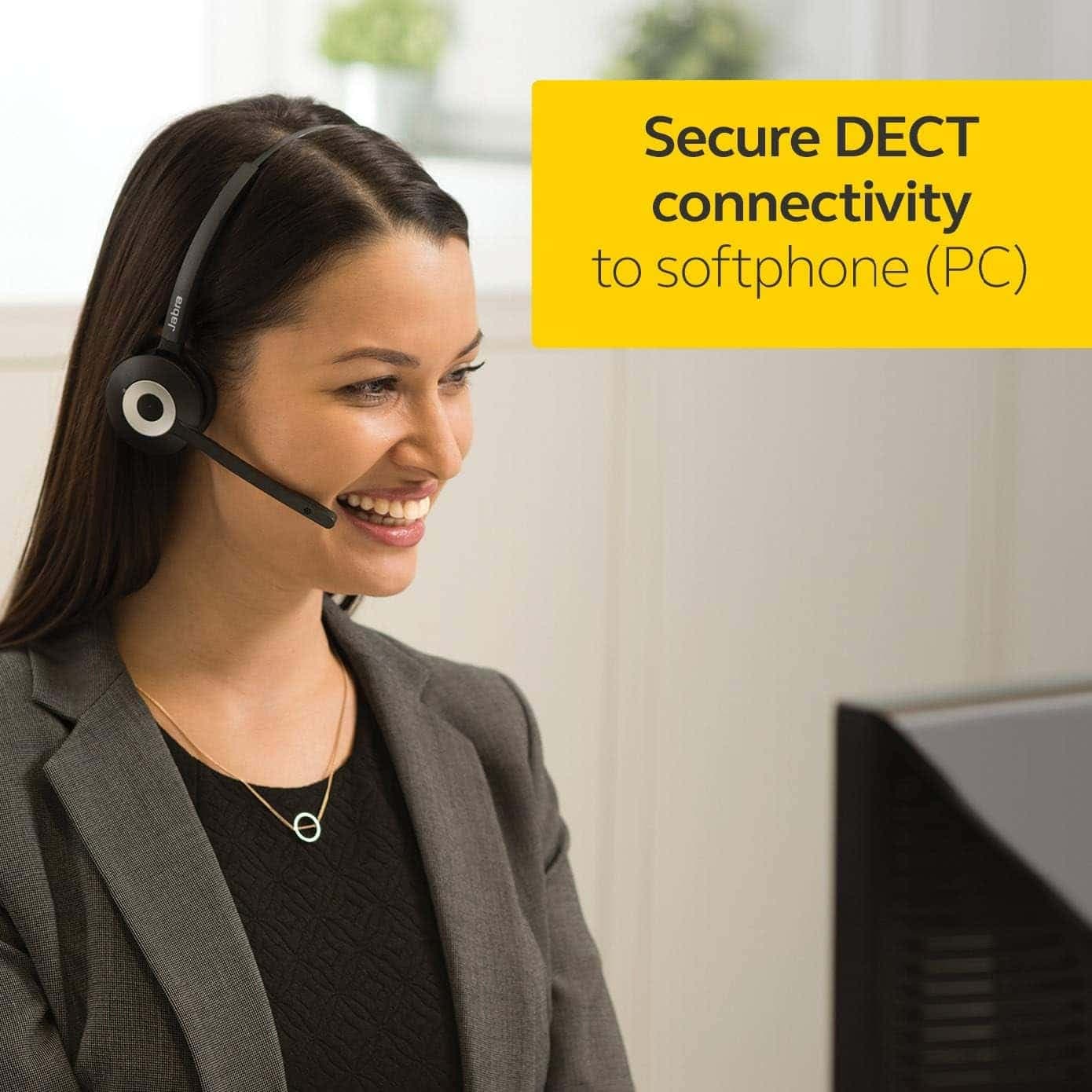 هدفون بی سیم میکروفون دار جبرا Jabra PRO 930 Duo MS — تصویر ۹