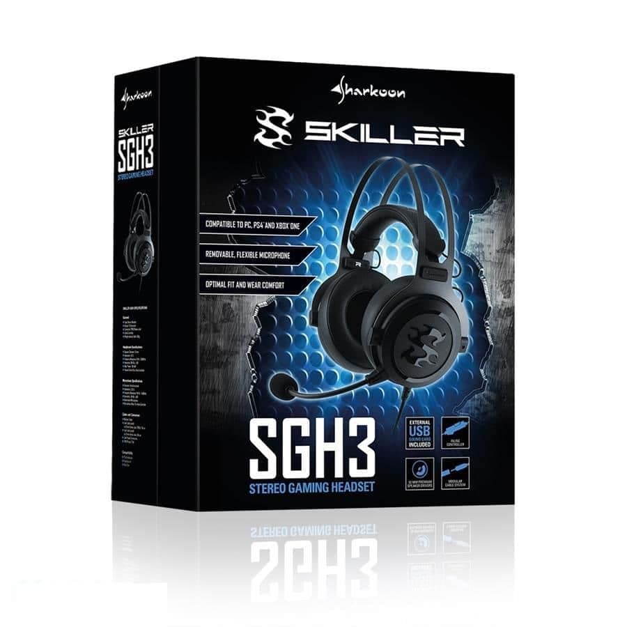 هدست (هدفون) گیمینگ شارکون Sharkoon SKILLER SGH۳ Gaming Headset — تصویر ۵