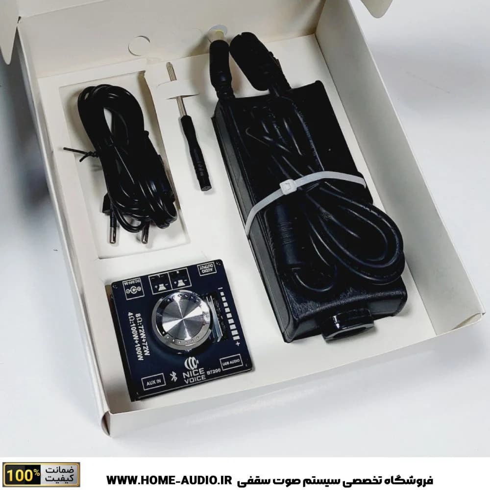 آمپلی فایر توکار بلوتوثی نایس ویس BT200 — تصویر ۴