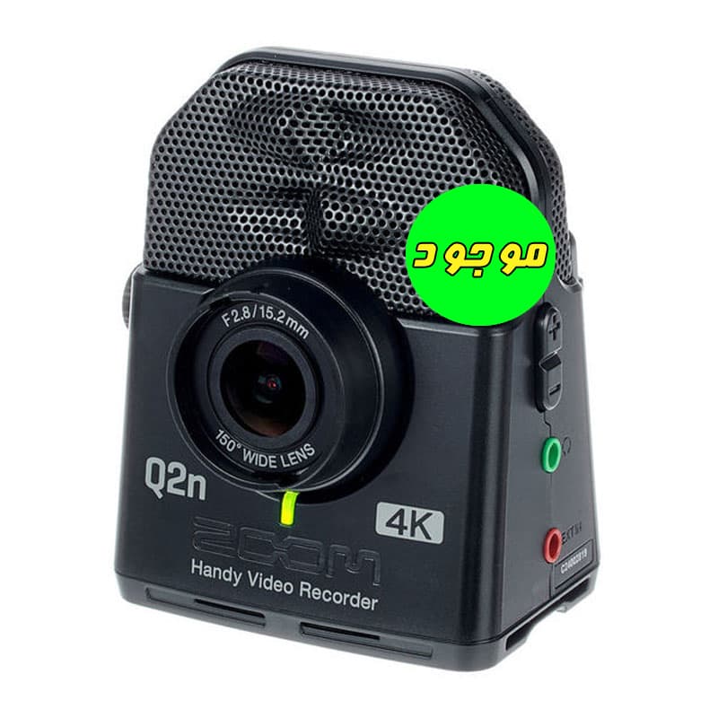 رکوردر پرتابل صدا و تصویر زوم مدل ZOOM Q2n-4K – کارکرده در حد نو — تصویر ۱۰
