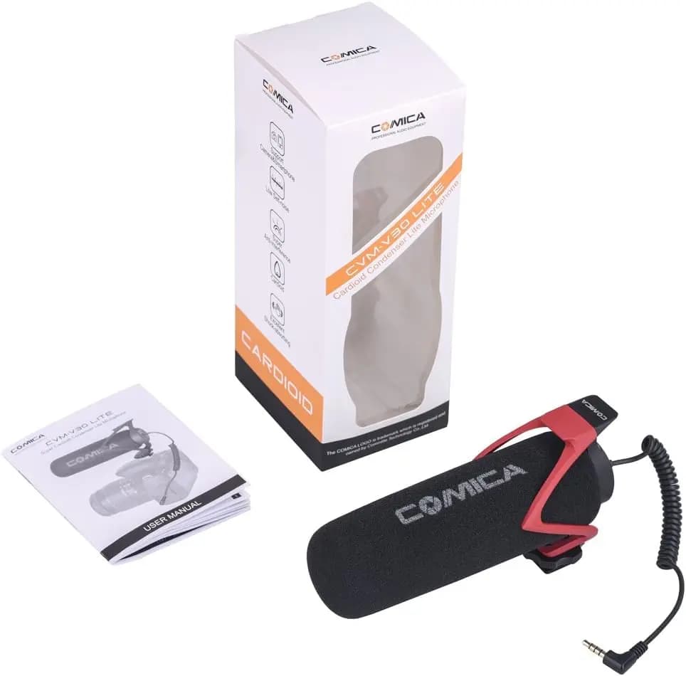 میکروفون ویدئویی شاتگان Comica مدل CVM-V30LITE — تصویر ۸