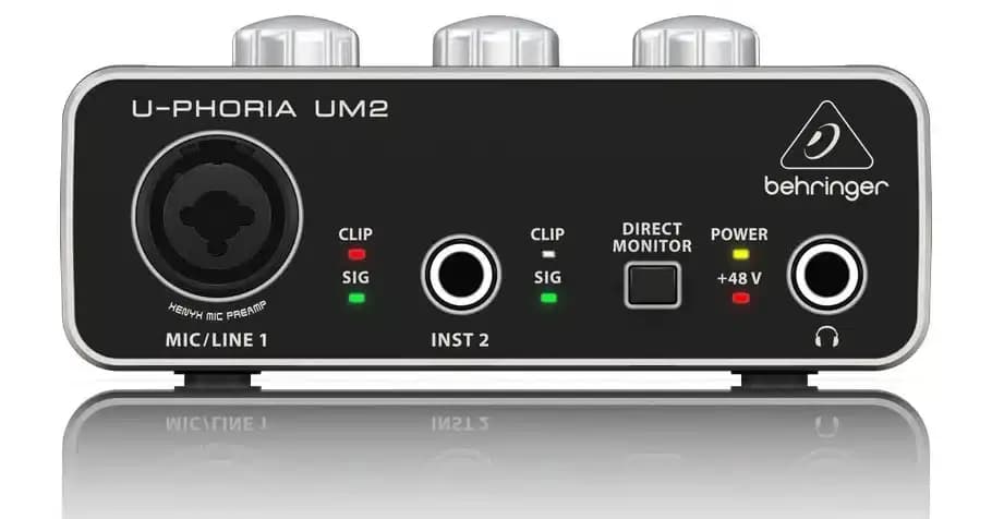 کارت صدای استودیو بهرینگر Behringer مدل UM2 — تصویر ۱۲