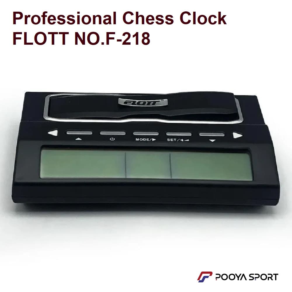 ساعت شطرنج فلات مدل F-218 — تصویر ۷