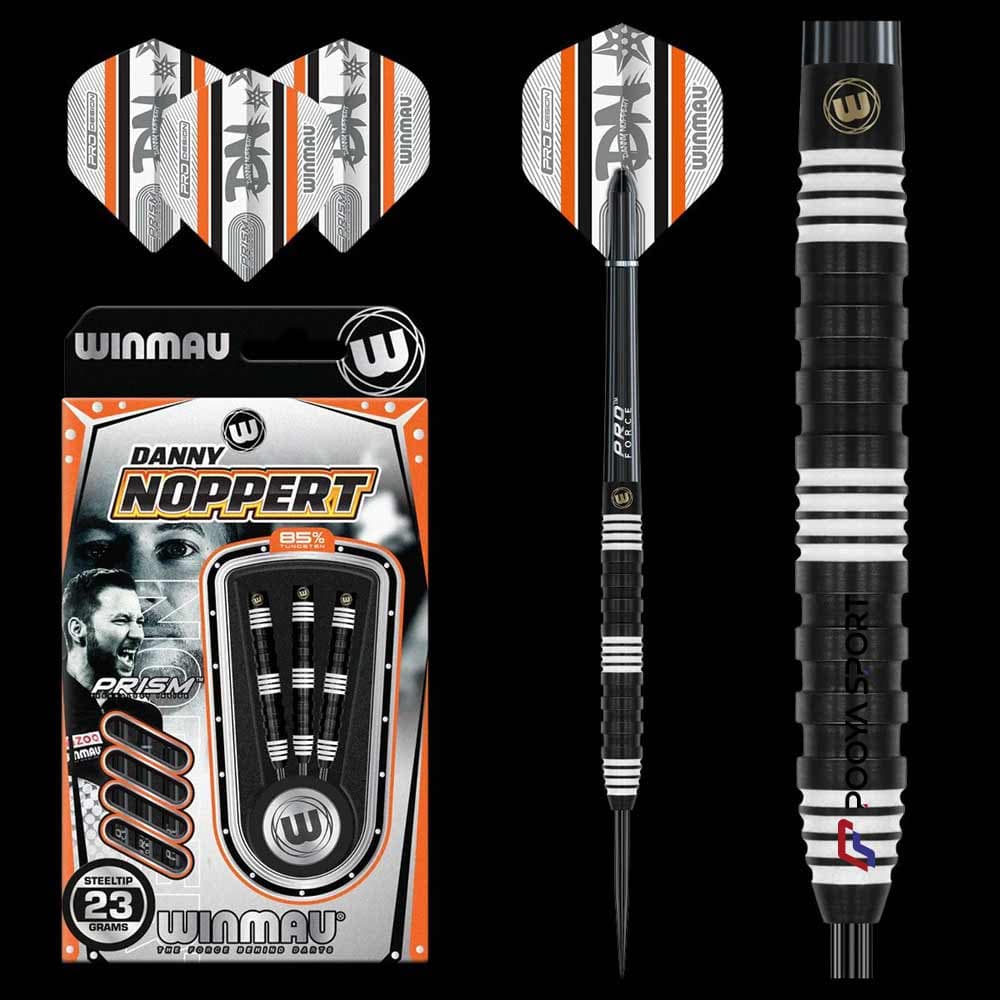 تیر دارت سوزنی حرفه ای تنگستن دنی نوپرت Winmau Danny Noppert 23 gr اصل — تصویر ۱۰