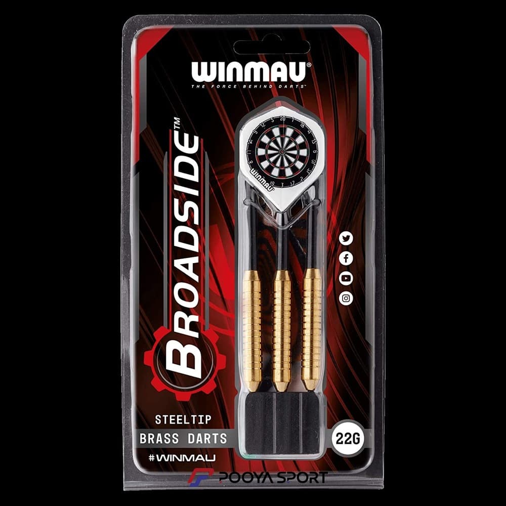 تیر دارت سوزنی وین ماو برودساید winmau Broadside — تصویر ۵