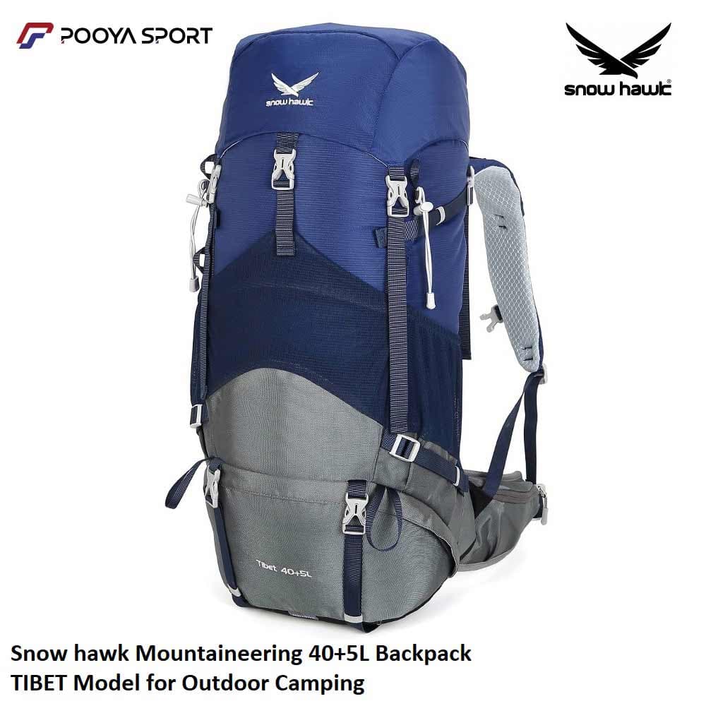 کوله پشتی 5+40 لیتری اسنوهاک اصل TIBET snow hawk — تصویر ۱۱