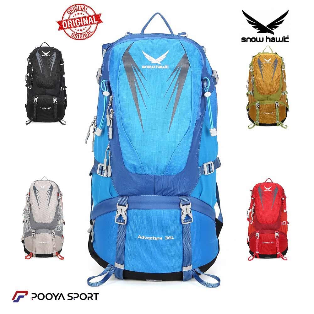 کوله پشتی 36 لیتری اسنوهاک اصل ADVENTURE snow hawk کد SN-B3125 — تصویر ۱۰