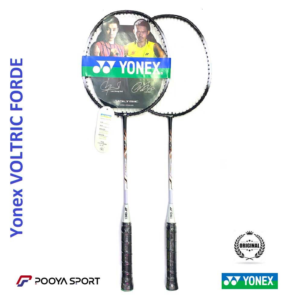 راکت بدمینتون دو عددی یونکس مدل VOLTRIC FORCE