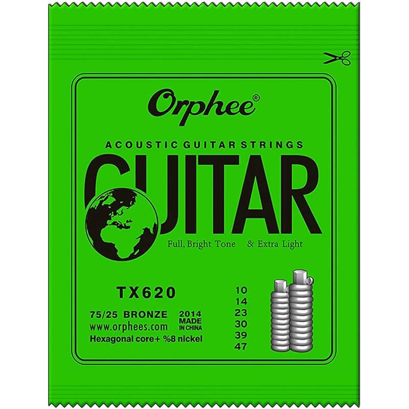 سیم گیتار آکوستیک اورفی مدل Orphee TX620 — تصویر ۸