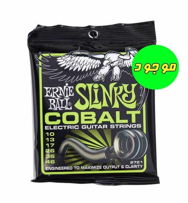 سیم گیتار الکتریک ارنیبال مدل 2721 Cobalt Regular Slinky 10-46 – Ernie Ball