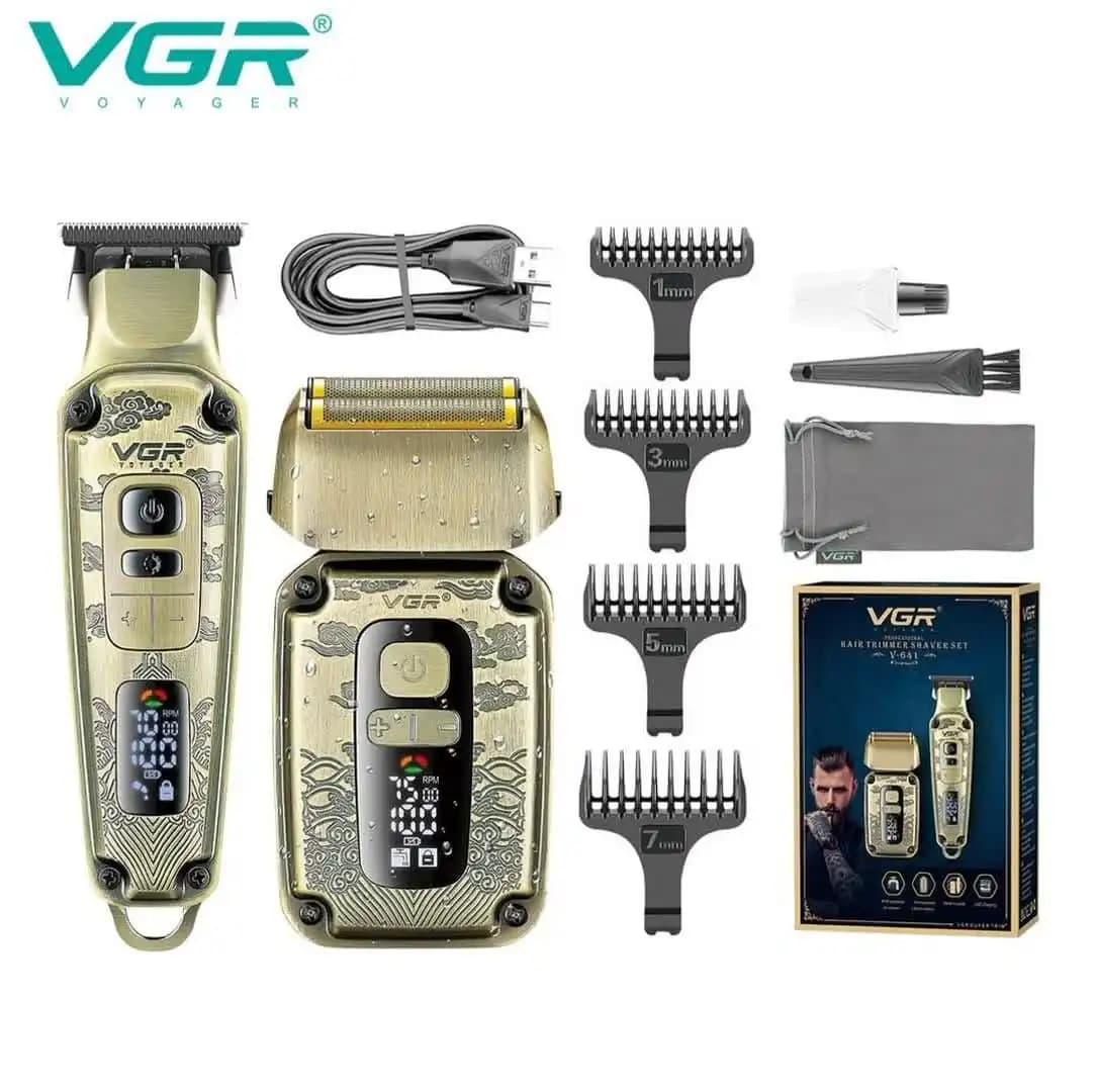 ست ماشین اصلاح وی جی آر مدل V-641 — تصویر ۴