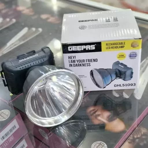 چراغ پیشانی شاژی جی پاس مدل GHL51093 با نور سفید — تصویر ۶