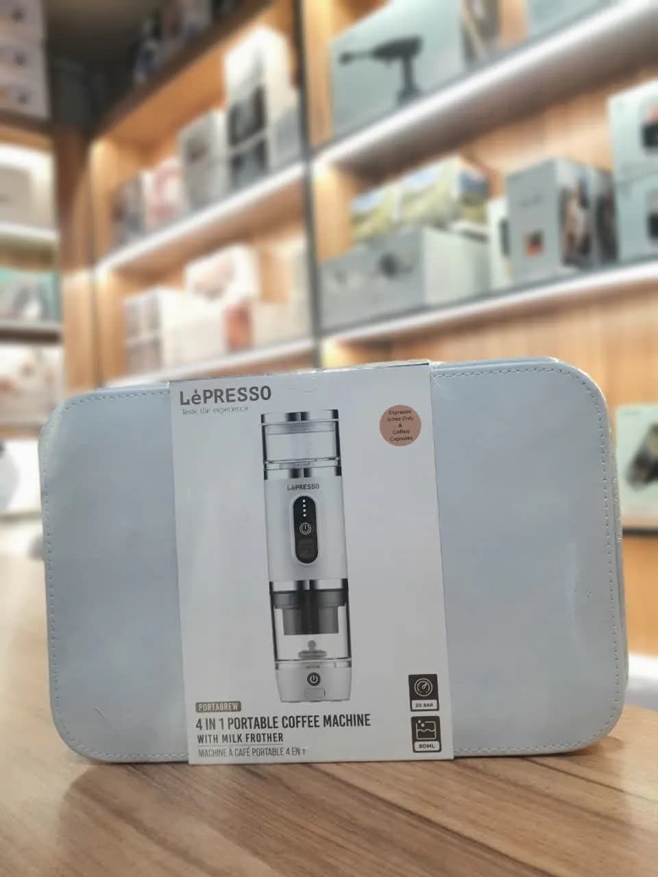 اسپرسوساز شارژی قابل حمل لپرسو با شناسه 029694_029762 — تصویر ۸