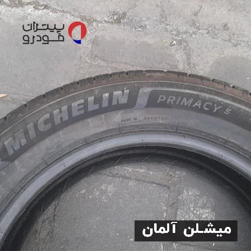 لاستیک میشلن 205/55/16 گل Primacy5 [تاریخ 2025 آلمان، اسپانیا و ایتالیا] — تصویر ۷