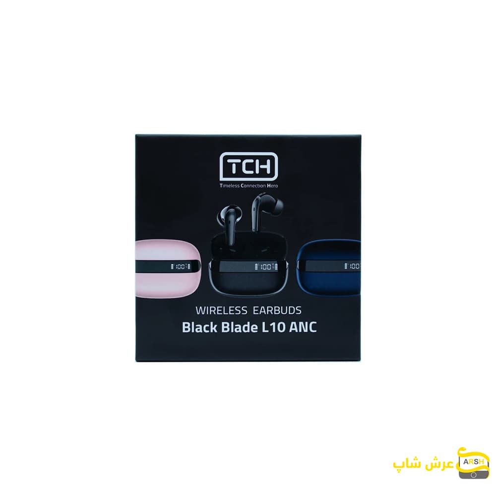 هندزفری بلوتوثی تی سی اچ مدل TCH Black Blade L10 ANC — تصویر ۹