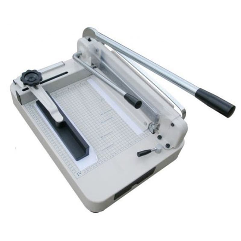 کاتر دستی کاغذ سایز A4 مدل AX-858 به همراه تیغ اضافه — تصویر ۹