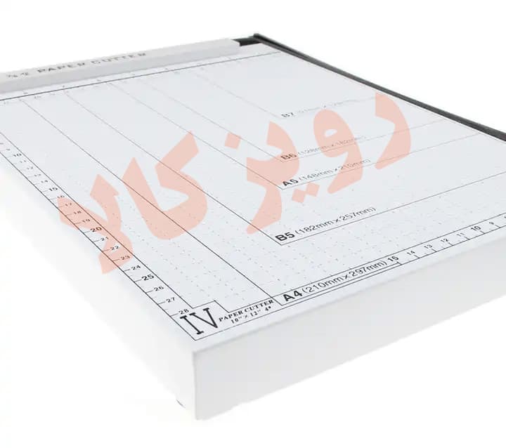 کاتر دستی کاغذ سایز A4 مدل AX-858 به همراه تیغ اضافه — تصویر ۶