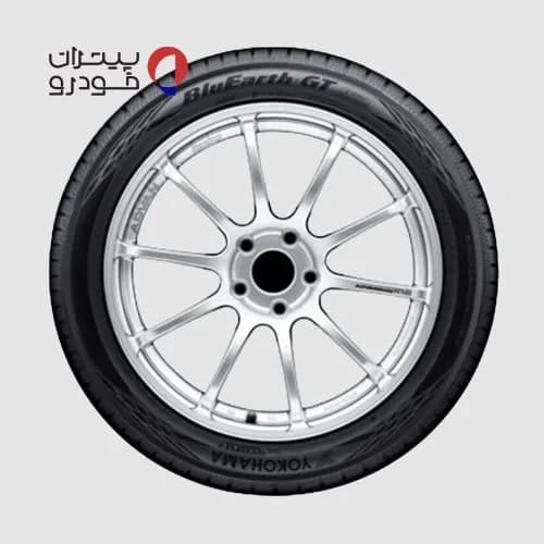 لاستیک یوکوهاما 235/55/19 گل BluEarth-XT AE51 [تاریخ 2025] — تصویر ۴