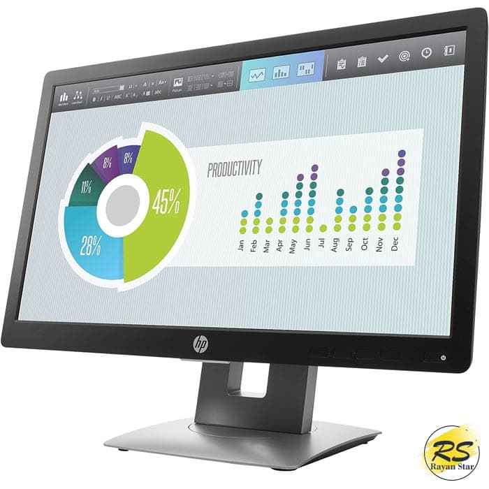 مانیتور اچ پی 20 اینچ مدل HP E202 HDMI Port — تصویر ۱۲